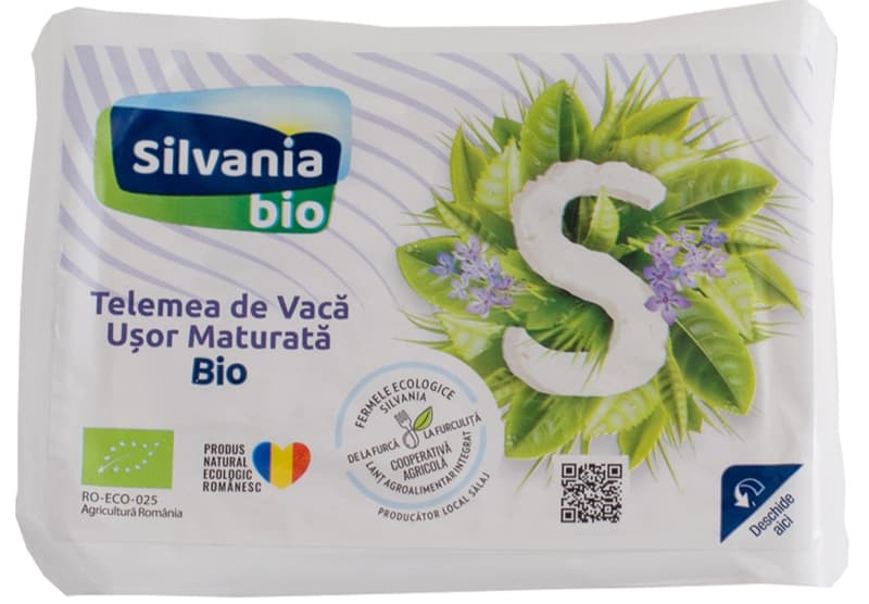 SilvaniaBio ECO Telemea de vaca usor maturata