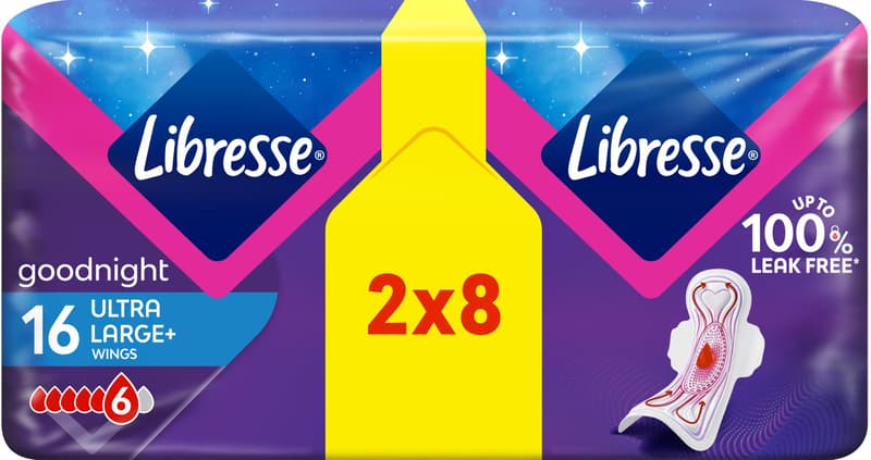 Libresse Ultra Goodnight Duo Pads