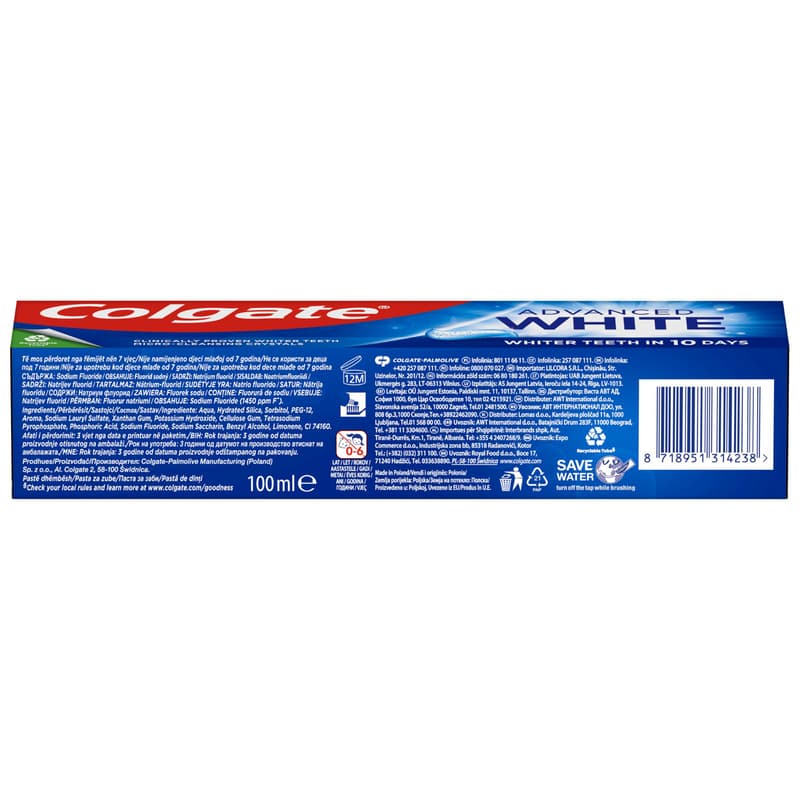 Colgate Advanced White Toothpaste