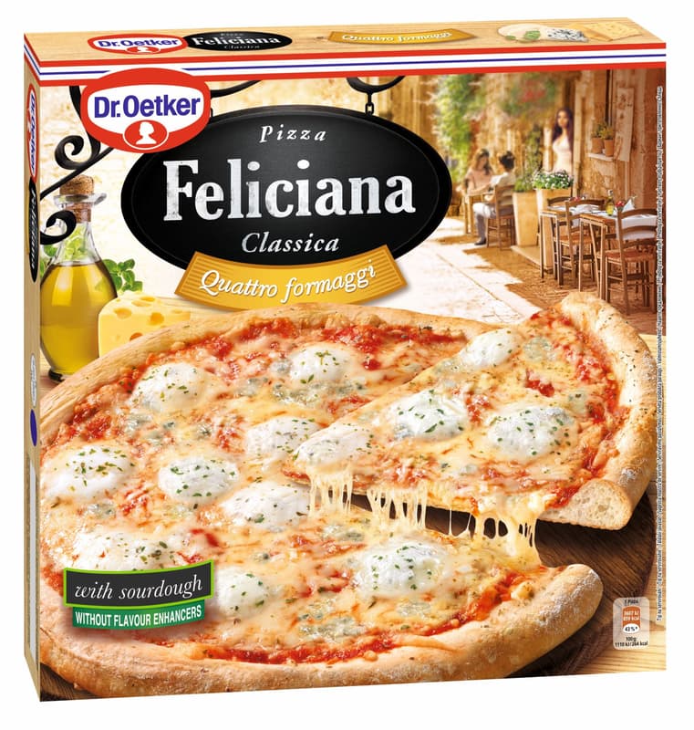 Feliciana Pizza quattro formaggi
