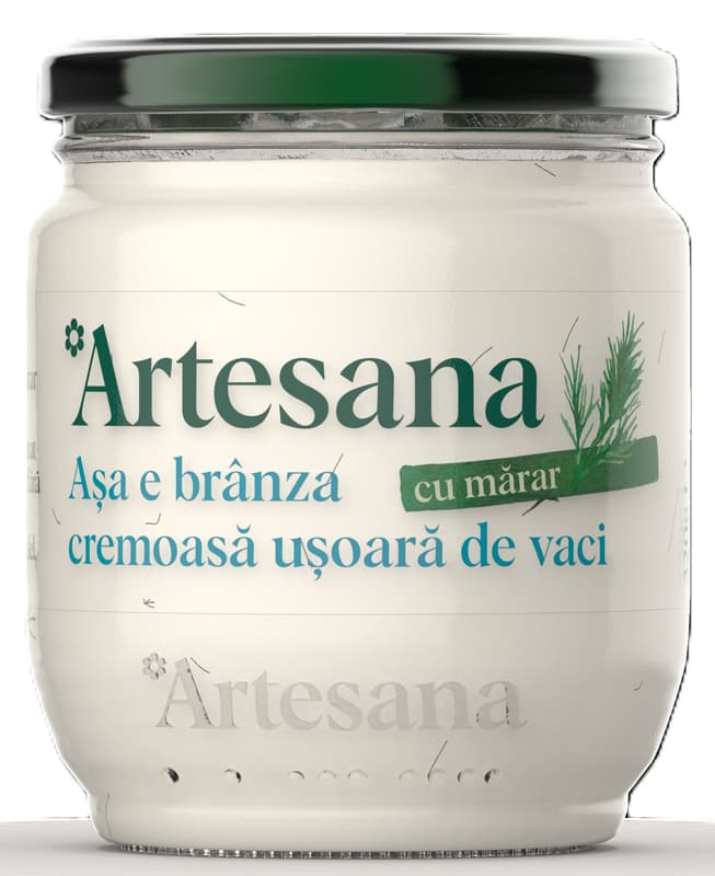 Artesana Branza usoara de vaci cu marar