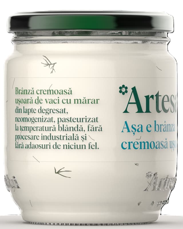 Artesana Branza usoara de vaci cu marar