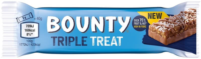 Bounty Triple Treat Chocolate Bar