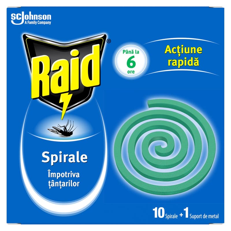 Raid Spirale impotriva tantarilor