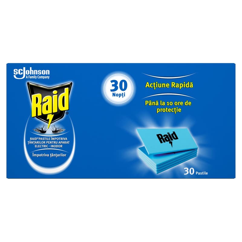 Raid Pastile impotriva tantarilor, 30 buc