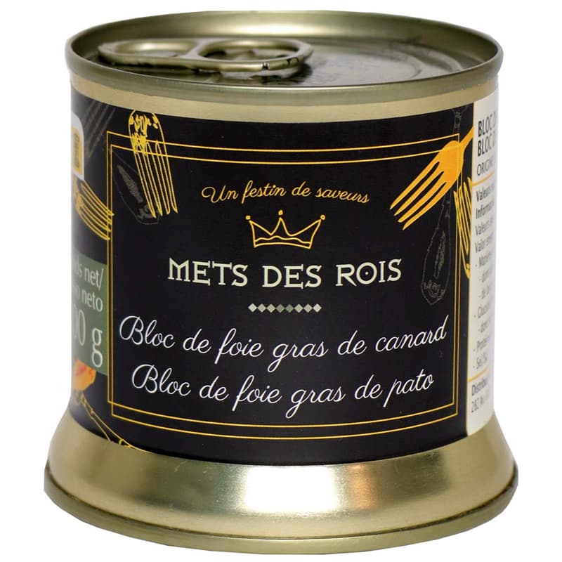 Mets des Rois Foie Gras Block Duck Liver