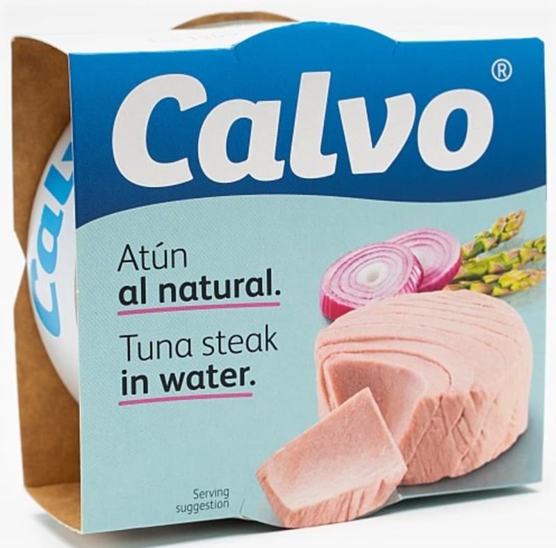 Calvo Tuna Chunks in Natural Sauce