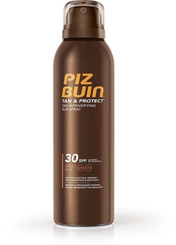 Piz Buin SPF 30 Spray Lotion for Accelerated Tanning & Tan Protection