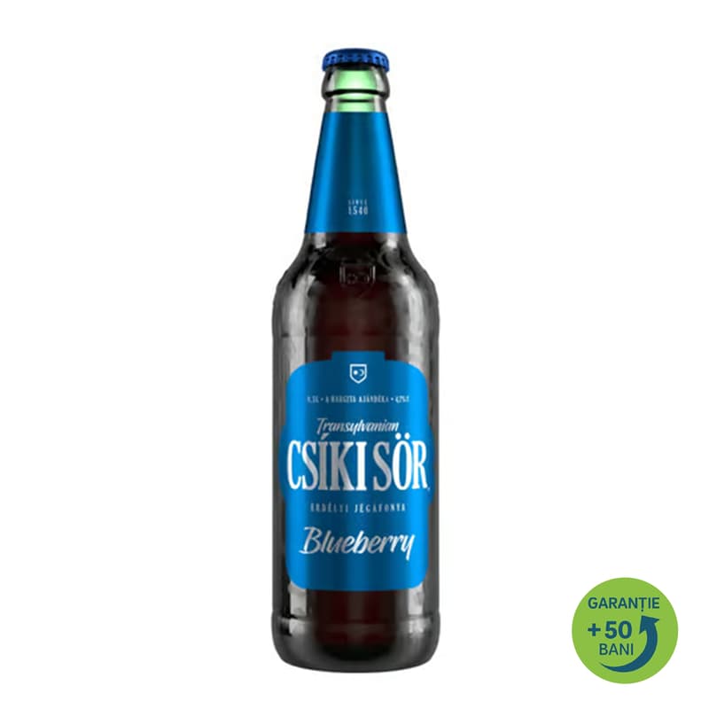 Csiki Sor Transylvanian Blueberry Craft Beer Bottle