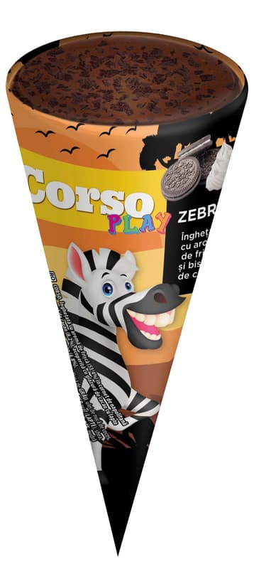 Course With Play Zebra Ice Cream The Cornet