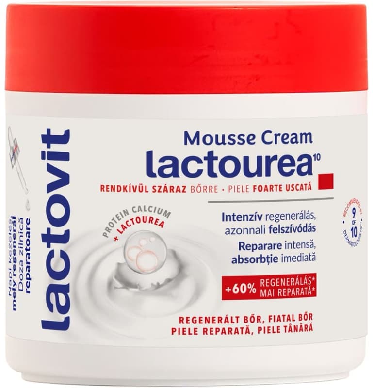 Lactovit Lactourea mousse body cream