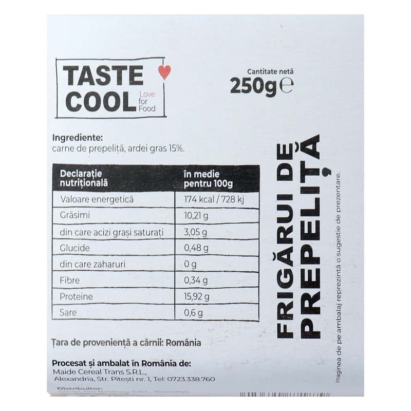 Taste Cool Frigarui de prepelita