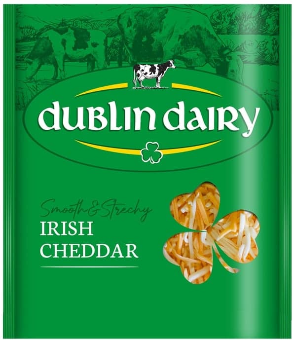 DUBLIN DAIRY Irish Cheddar Mix grated 150 g
