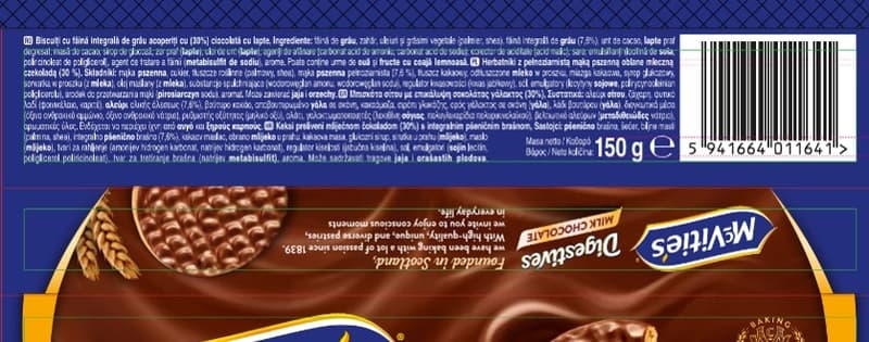 McVitie's Milk Chocolate Biscuits