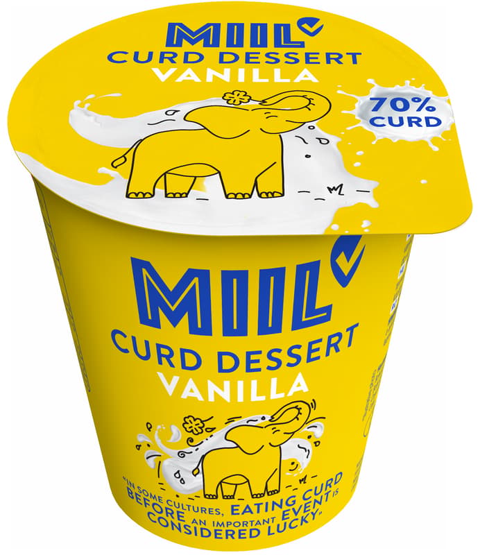 Miil Curd dessert vanilla