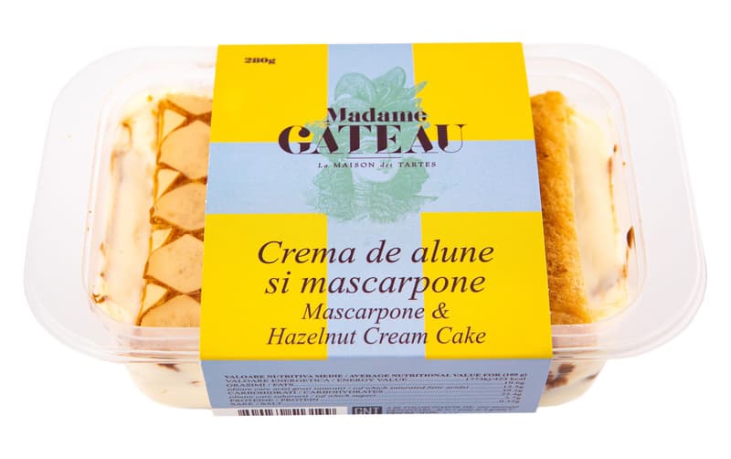 Madame Gateau Hazelnut Cream with Mascarpone (2 servings)