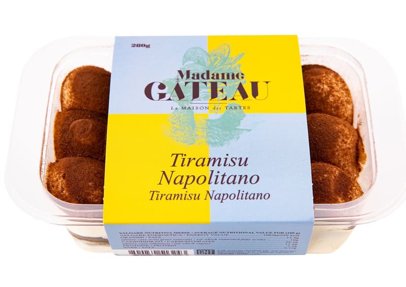 Madame Gateau Neapolitan Tiramisu (2 servings)
