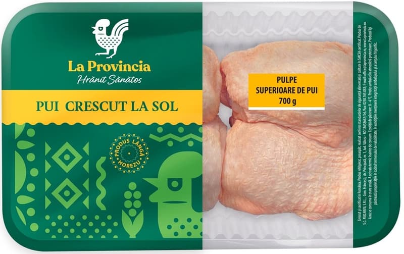 La Provincia Pulpe superioare de pui