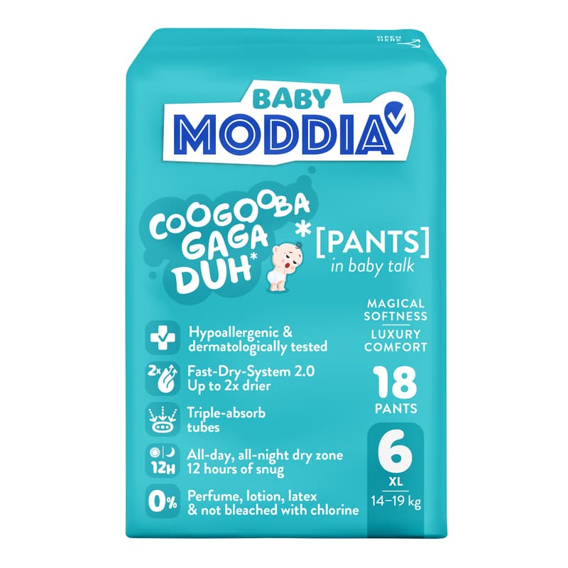 Moddia BABY XL Scutece chilotel, nr. 6