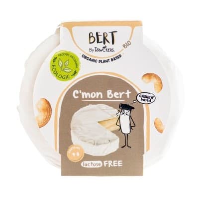 Bert ECO C'Mon brawnza with noble cashew nut mold Vegetable alternative to Camembert
