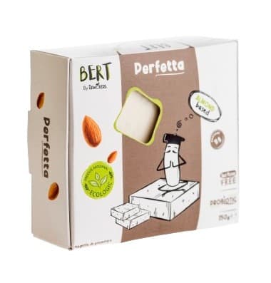 Bert ECO Perfetta Alternativa vegetala la branza feta din migdale