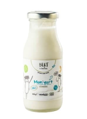 Bert ECO Mon'yurt Classic Plant-based alternative to cashew nut drinking yoghurt