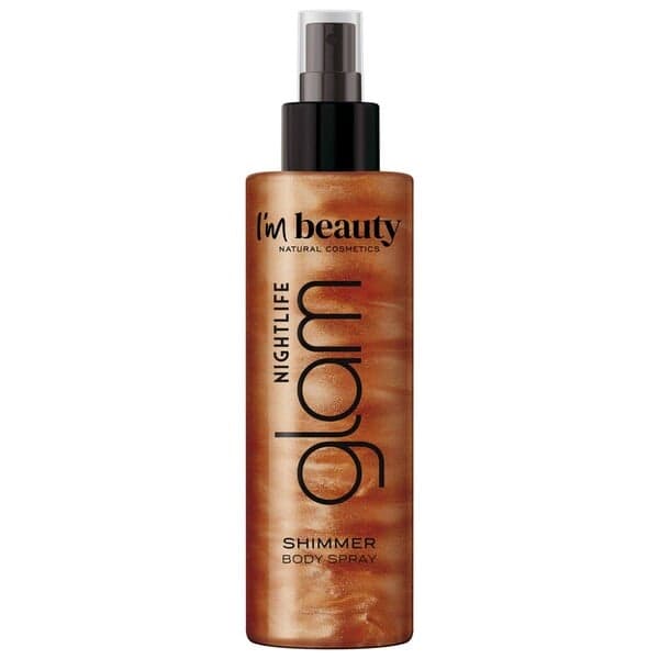 Glam I'm beauty body mist nightlife, Glitter Body Spray