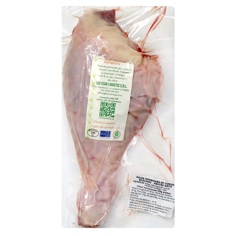 ECO Pulpa inferioara de curcan pentru gatit