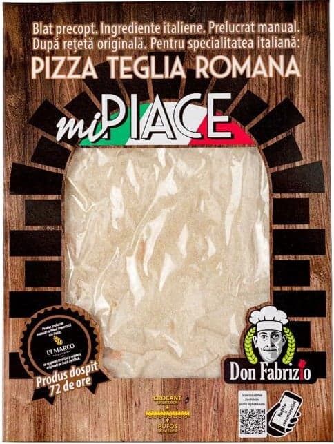 Don Fabrizio Blat pentru pizza Teglia Romana miPiace