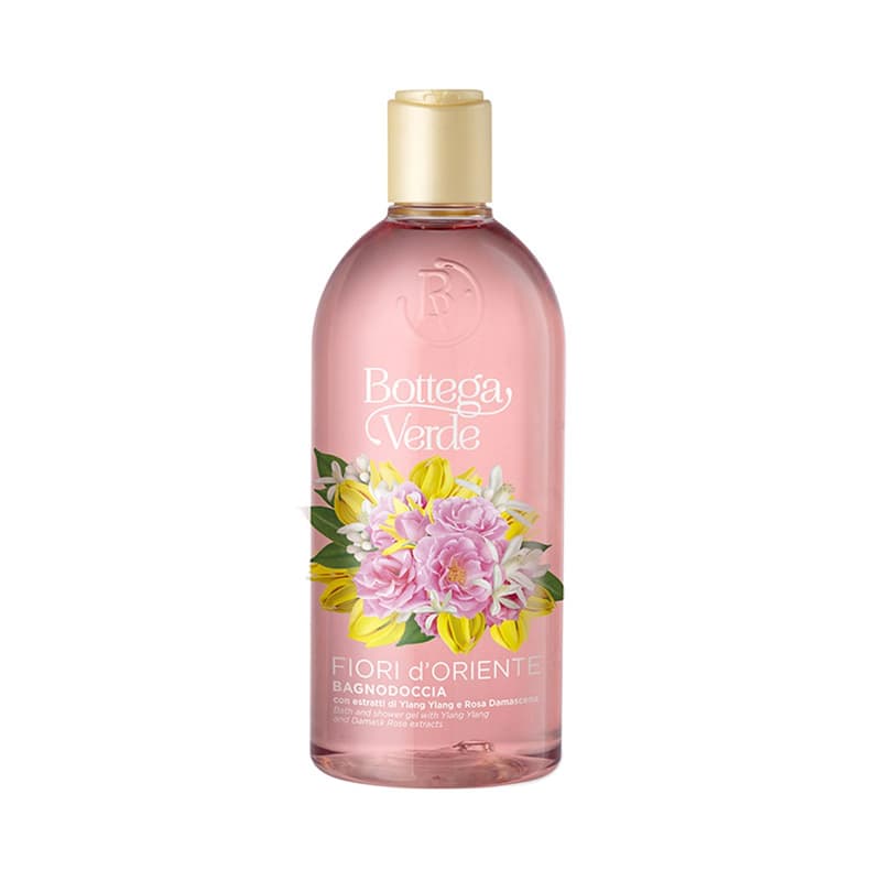 Bottega Verde Gel de dus, delicat, cu extract de trandafir si Ylang Ylang - Fiori d'Oriente