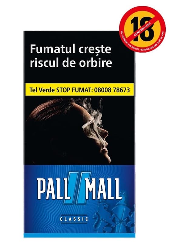 Pall Mall Classic Blue 100â€™s Cigar