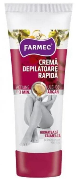 Farmec Crema depilatoare cu actiune rapida, argan