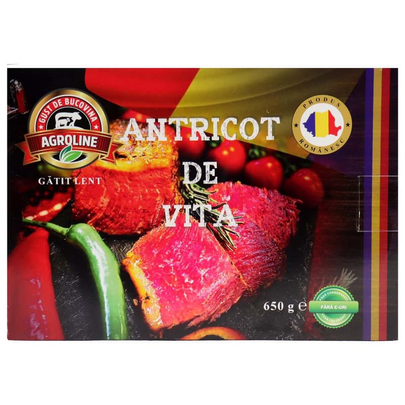 Agroline Bucovina Antricot de vita gatit lent