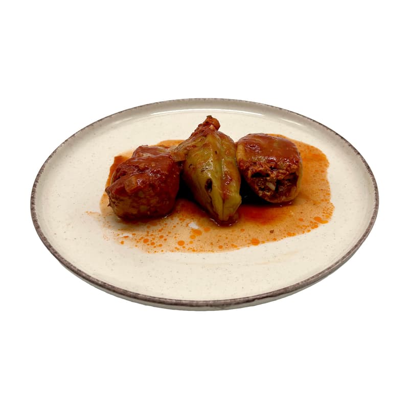 2C' Ardei umpluti cu carne de porc