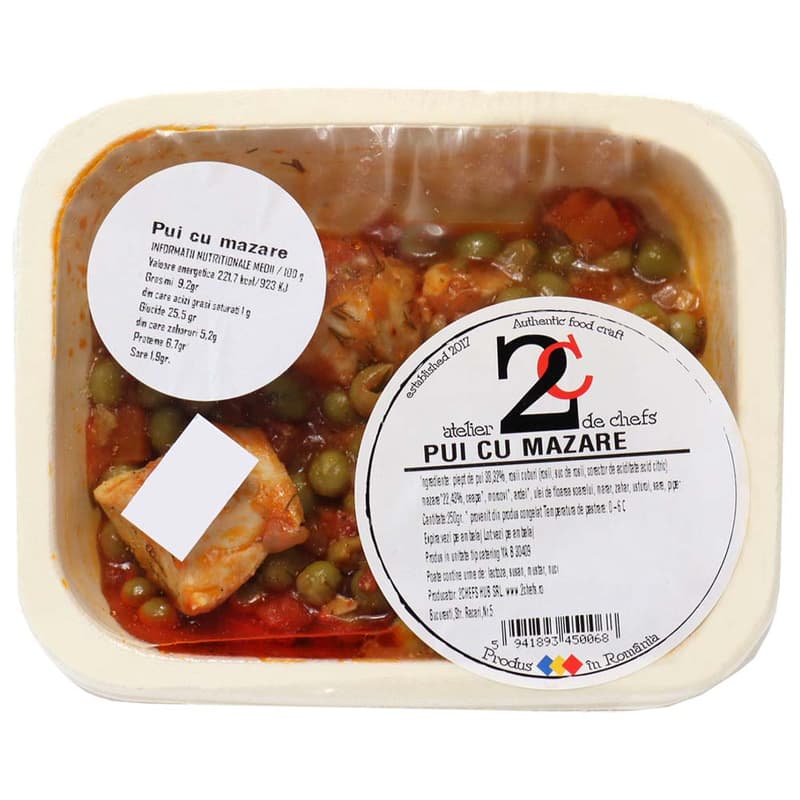 2C' Chicken with Peas