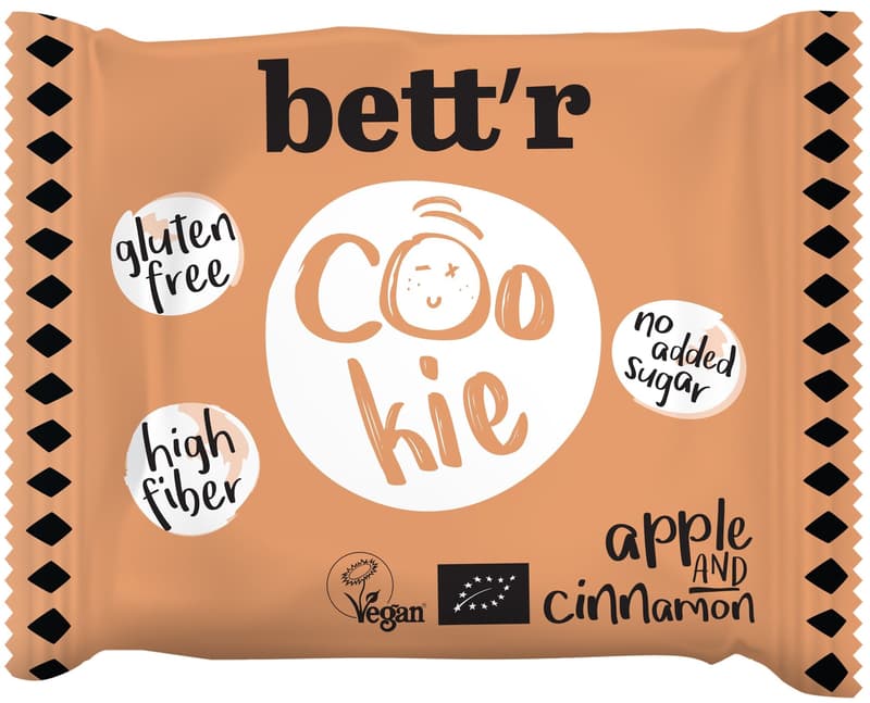 Rookie ECO Cookie with gluten-free apple and cinnamon