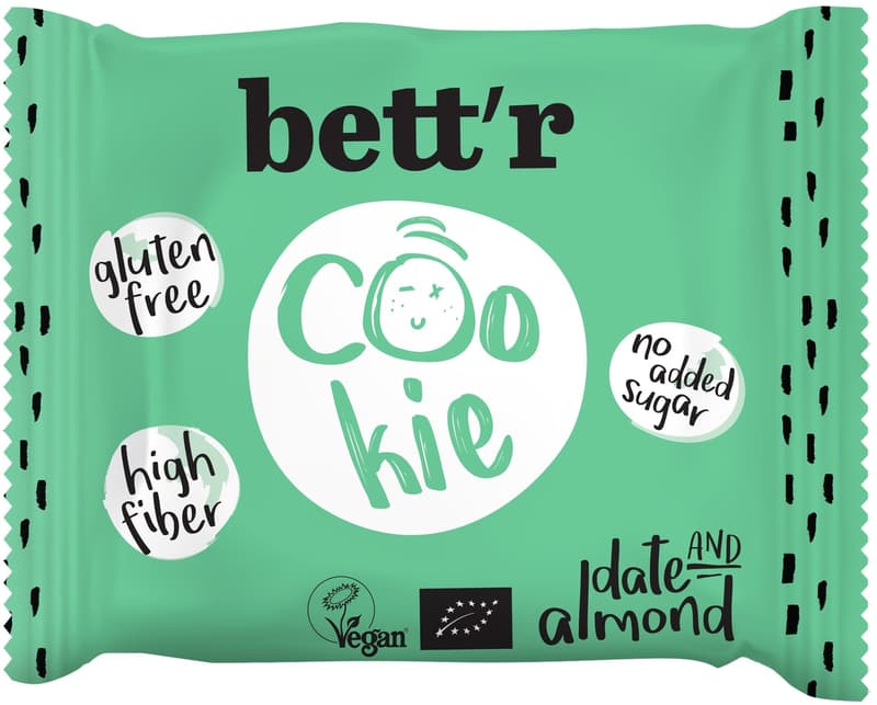 Rookie ECO Cookie with gluten-free almonds and dates