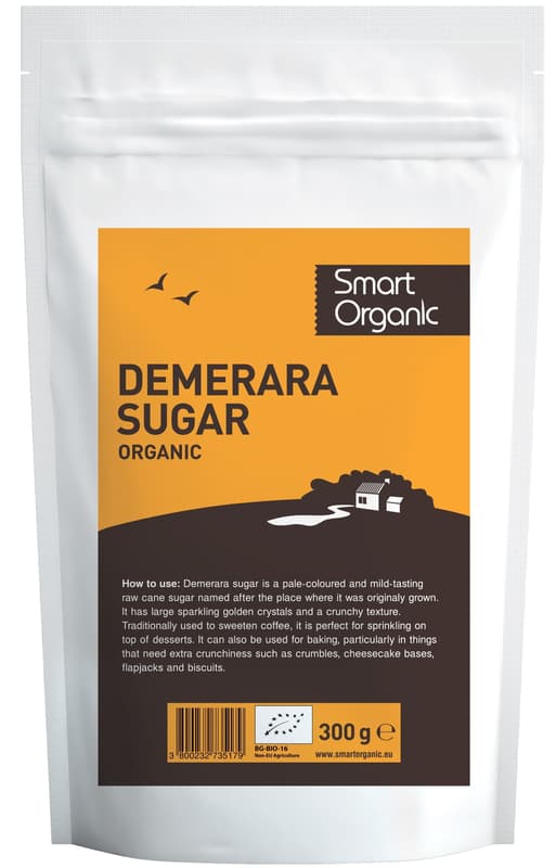 Smart Organic ECO brown Demerara cane sugar