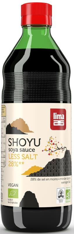 Lima ECO Sos de soia Shoyu cu continut redus de sare