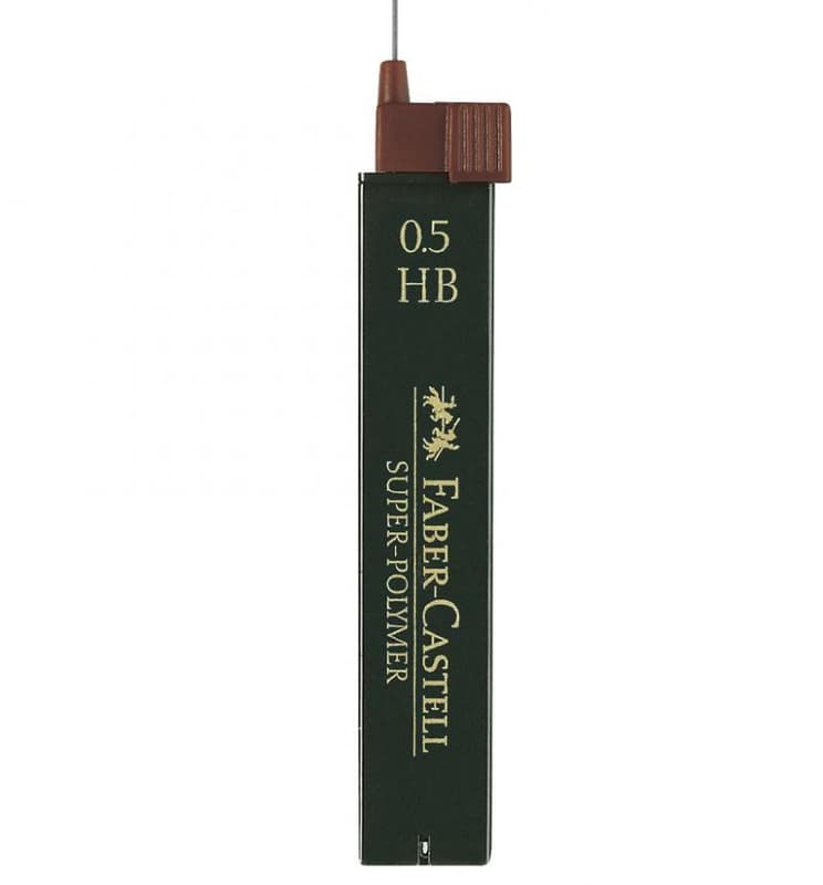 Faber-Castell Mina creion 0.5 mm, HB super-polymer