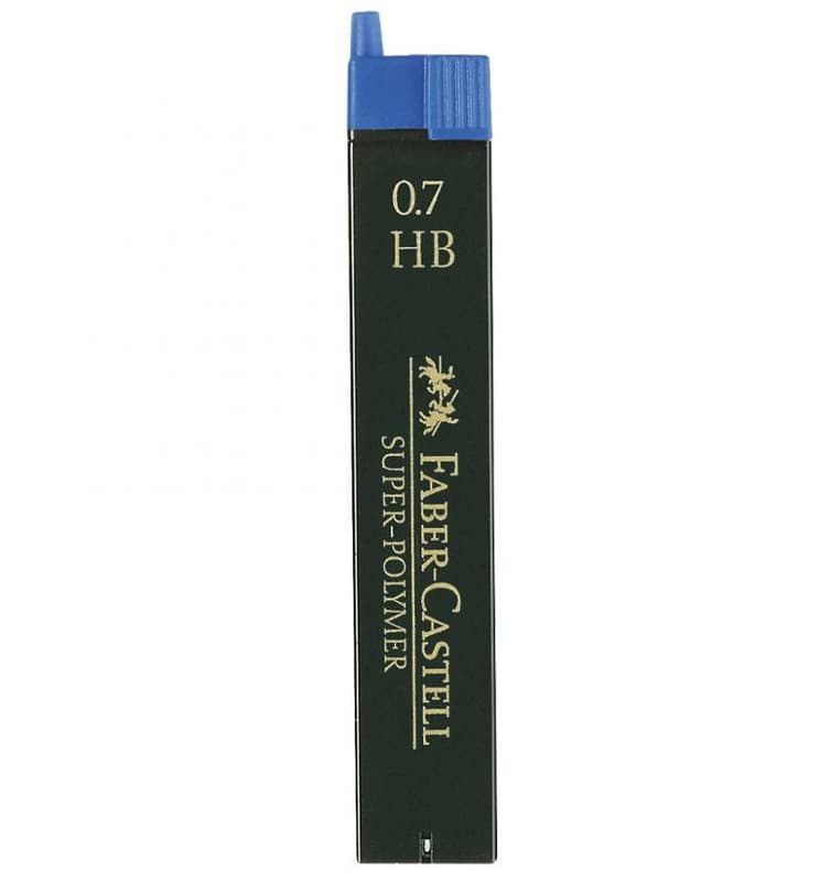 Faber-Castell Mina creion 0.7 mm, HB super-polymer