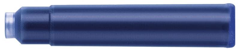 Faber-Castell Borcan cartuse cerneala, mici, albastru