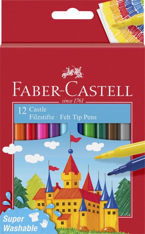 Faber-Castell Set carioci, 12 culori 2021