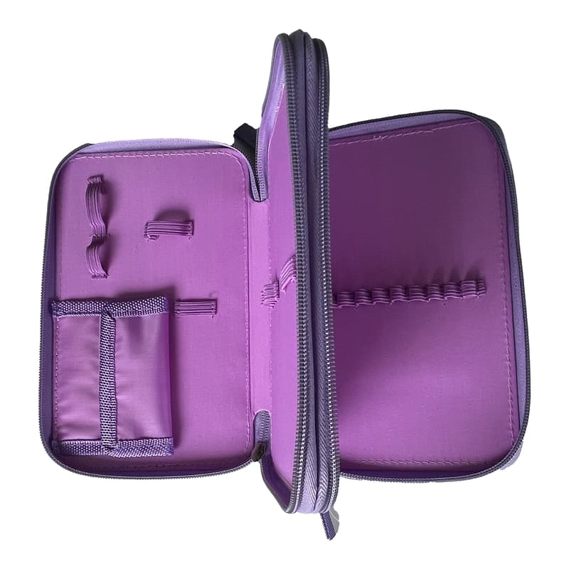 Faber-Castell Unequipped Pencil Case with 3 Zippers, Unicorn