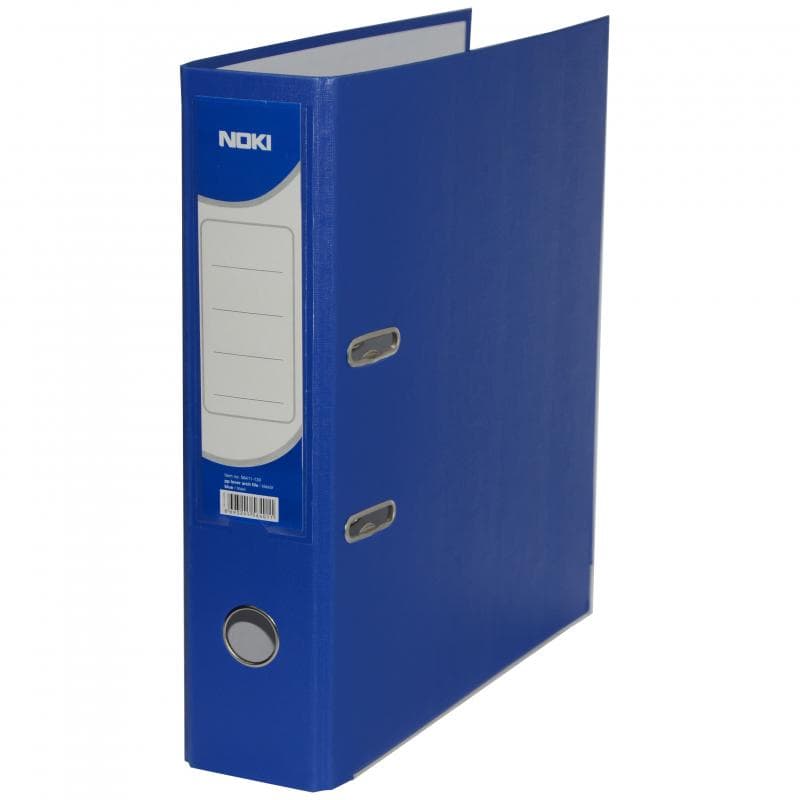 Noki Laminated binder 7.5 cm, blue