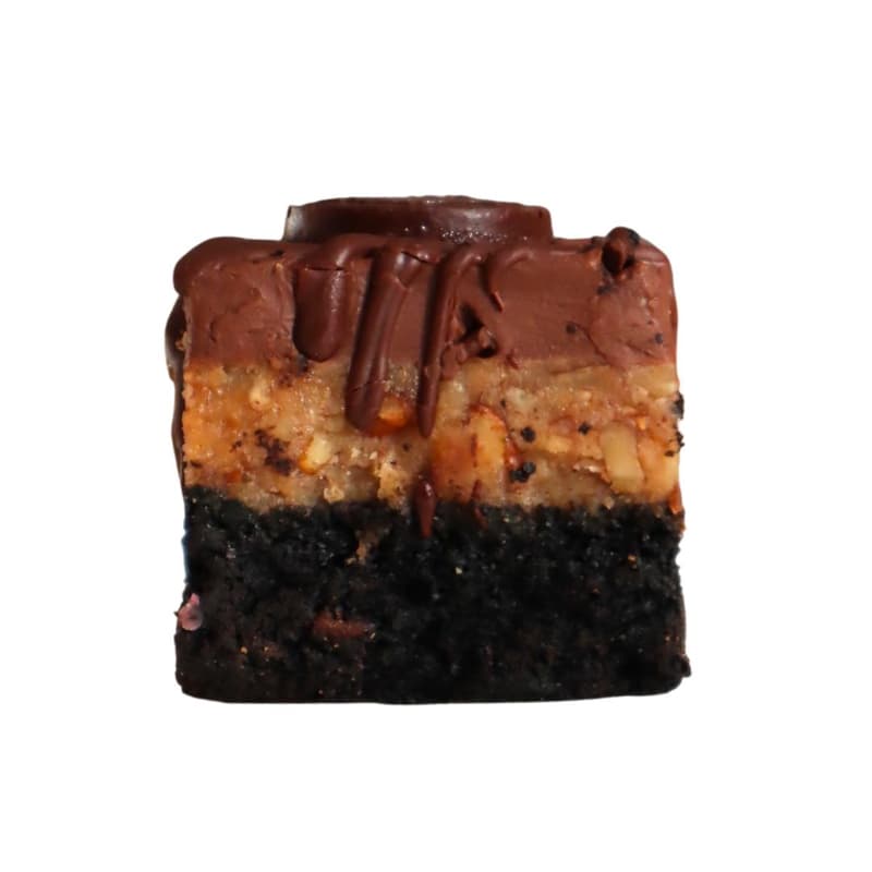 Loreluna Pecan Cake Vegan Vegan Cake with Caramel and Fasting Chocolate