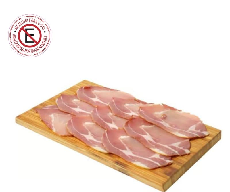 Smoked neck of sliced Managalita