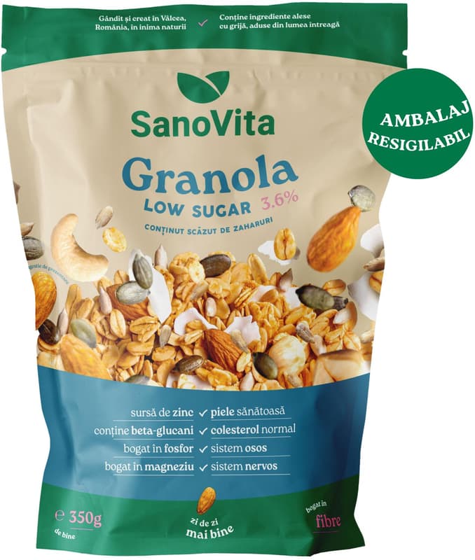 SanoVita Granola low sugar