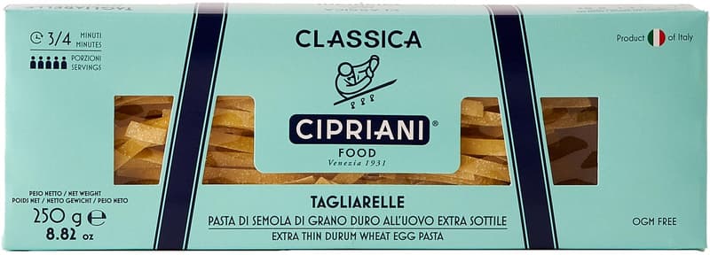 Cipriani Tagliarelle all'uovo Paste cu ou