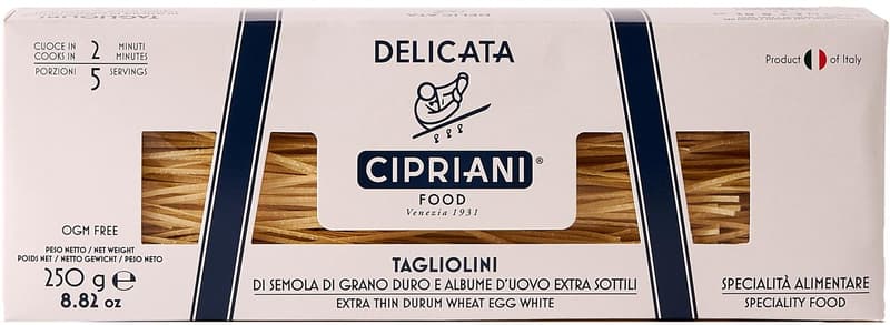 Cipriani Delicate Taglioni all'uovo Paste cu ou